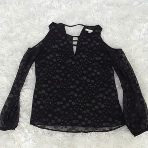 Cooper and Ella black blouse xs